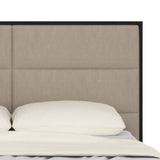 Twenty10 Orchid Double Bed in Wenge/Beige - SantoLusso