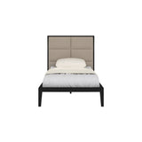 Twenty10 Orchid Single Bed in Wenge/Beige - SantoLusso