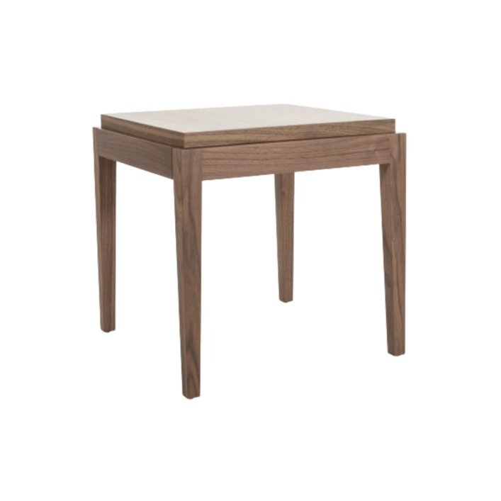 Twenty10 Peony Lamp Table in Walnut - SantoLusso