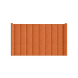 Twenty10 Poppy Headboard Kingsize in Pumpkin Orange - SantoLusso